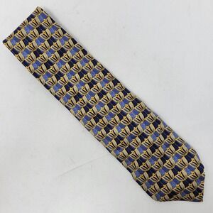 Zegna Tie Men Necktie 100 Silk Formal Necktie Ermenegildo Geo Floral Shell Adult